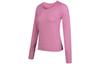 Nike T Shirts Women's Pink Crew Neck Moderate Straight Fit BV3919-693