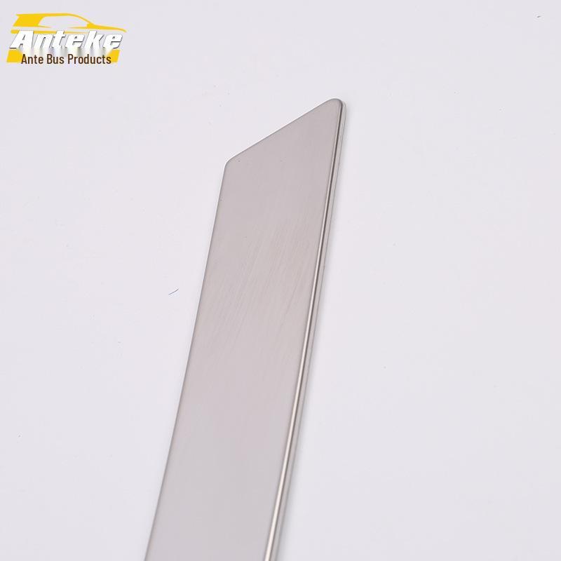 Ankai Stainless Steel License Plate Trim for 17 Models: 730 Body Decoration Strip
