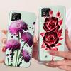 For Realme Narzo 50i Case RMX3235 Fashion Butterfly Soft Clear Silicone Protect Cover For Realme Narzo 50A RMX3430 Narzo50A Capa