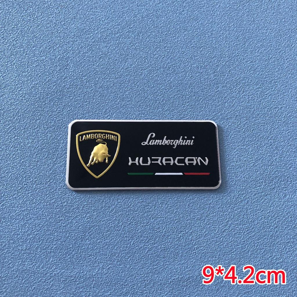 Hliníková nálepka na auto Vzor Ferrari Obtisk Kryt Odznak Potřeby Náhradní Díl Styling auta Obtisk Pro Lamborghini LP570 LP610 Urus