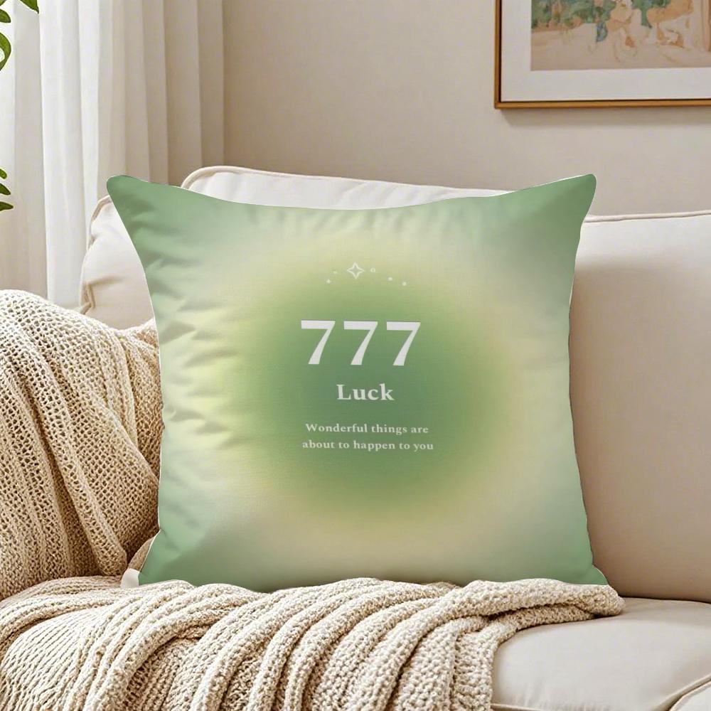 Lucky Angel Lucky Cute Art Seven Star Cushion Cover Pillowcase Antidustmite living Room Sofa Decor Cushion Room 30X30cm