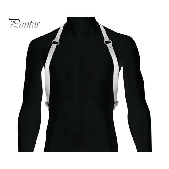 

Мужской и женский ремень в стиле панк, регулируемый ремень из искусственной кожи с пряжками, аксессуар для одежды белый