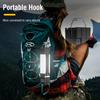 Portable camping 3000mAh handheld light USB charging flashlight hanging tent foldable LED for hiking emergency situations Lamp
