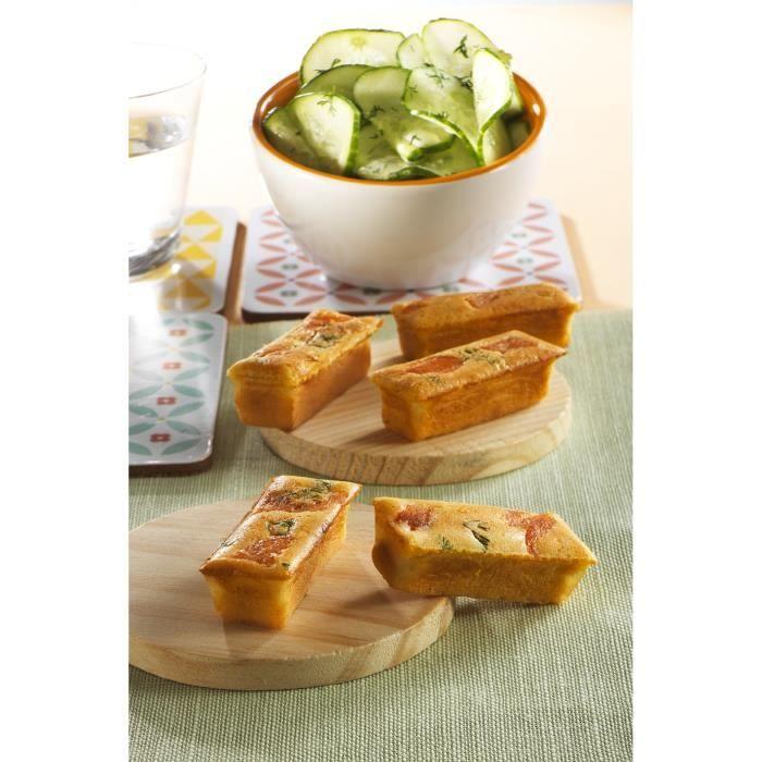 TEFAL Lot De 2 Plaques Mini Lingot - Snack Collection - XA801312