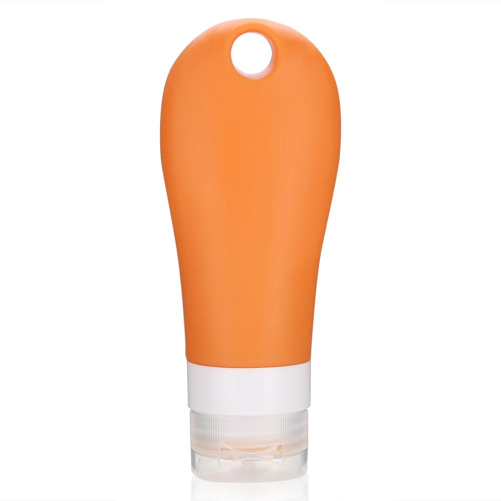 Portable Silicone Travel Bottle Set Lotion Shampoo Shower Empty Press Container 01