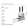 Deli Manual Binding Machine CN plug (adapter included)
