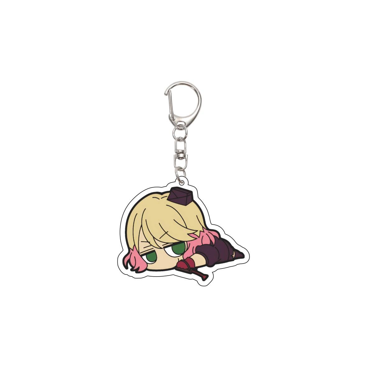 

55MM Anime hololive Keychain Hoshimati Suisei/Natsuiro Matsuri/Akai Haato Key Chain Acrylic Model Plate Christmas Gifts 55mm