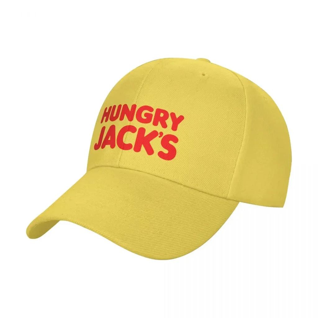 Hungry Jacks Restaurant Logo Baseball Cap Bobble Hat Funny Hats Golf Unisex Caps Womens