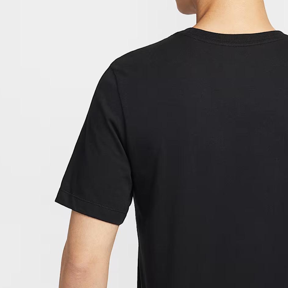 Nike Sportswear Fashion Comfortable Simple Solid Color Short Sleeve T-Shirt Men Tops Black HJ0761-010