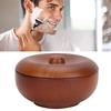 Blaireau en bois bol tasse rasage savon crème tasse bol de rasage professionnel outil de barbier