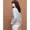 Demana Lambswool Pearl Button Cardigan