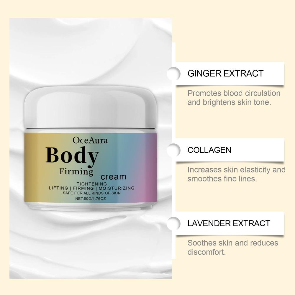 Intense Moisturizing and Firming Body Cream, Daily Nourishing Skincare with Tightening Formula