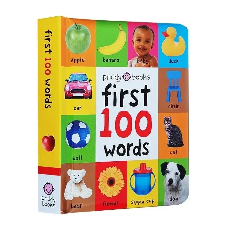 Просвещение Познание Серия 100 слов Книжки-картинки для чтения детям 1-3 лет First 100 Words