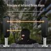 Battery-Powered Wireless Infrared Beam Detector, Outdoor Waterproof Anti-theft Alarm, Easy Installation, No Wiring Needed