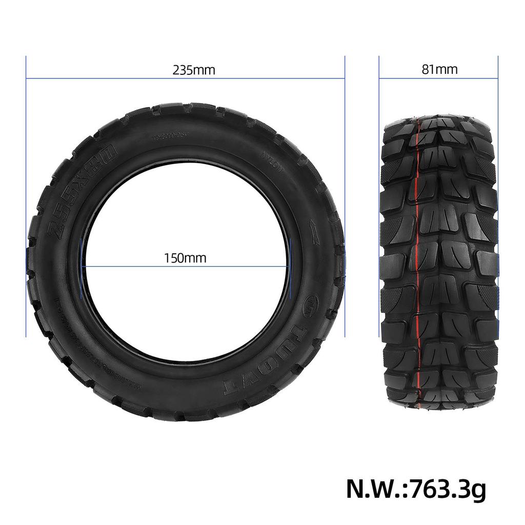 TUOVT 255*80 outer tire/10*3 tires