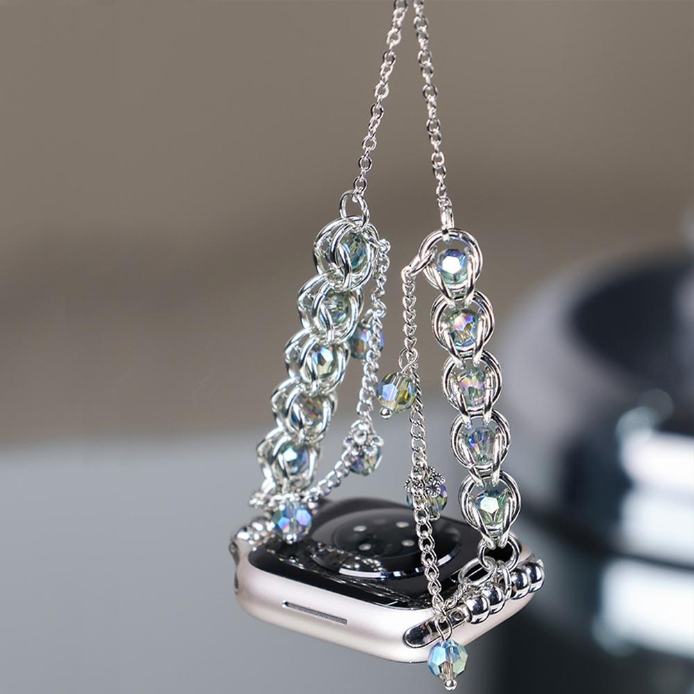 18mm 20mm 22mm Damenarmband für Samsung Galaxy 6 5 4 40mm 44mm 6/4 Classic Active 2 Schmuckband für Huawei GT4 41mm Amazfit GTS4