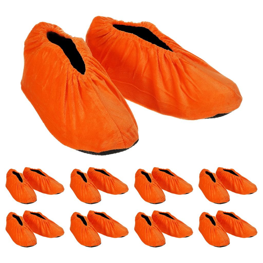 Shoe Covers 3/6/10 Pairs Reusable Non Slip Shoe Protector Covers Velvet Washable Soft Shoe Cover for Household Office