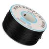 1 Rolle Drahtwicklung, einzelner Kupferdrahtstrang, 30 AWG, Kabel mit 0,25 mm Kerndurchmesser (Schwarz)