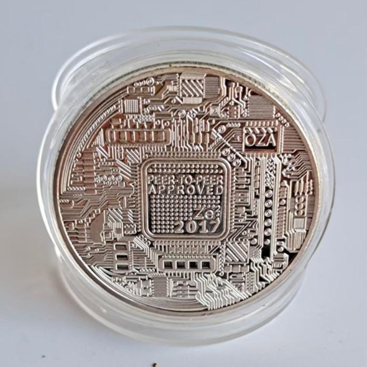 Bitcoin In the United States Bitcoin Commemorative Coin Bitcoin Foreign Coin Virtual Coin Commemorative Coin