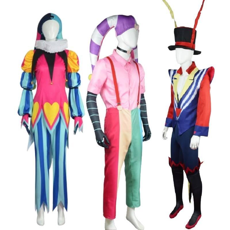 Unisex Fizzarolli Cosplay Costume With Hat Polyester Material Halloween