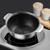 Multi-functional 304 Stainless Steel Pot Baking Bowl Little Pan Rice Salad Bowl Non Stick Cooking Bowl