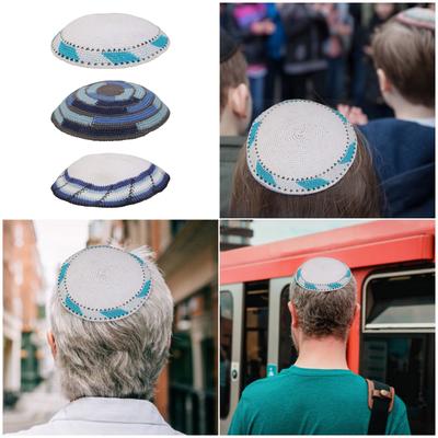 Classic Style Yarmulke Hat With Soft Polyester Perfect For Prom Occasions And Casual Outfits Different Season