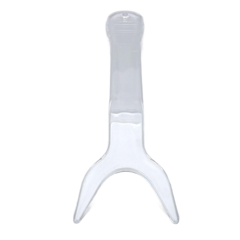 10pcs Dental Mouth Opener T Shaped Clear Observation Intraoral Lip Retractor for Children Small Size