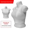 Karate Ademende Borstbeschermer voor Dames voor Krijgskunsten - Comfortabel, Zweetabsorberend Vest voor Wedstrijd, Training & Zelfverdediging