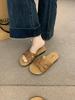 Fashion Shoes Slippers Flat Slides Slipers Women Summer Rubber 2025 Soft Concise  Shoes Women Slippers Summer Pantofle Slides Soft 2025