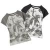 Streetwear Cross Graphic Short T-Shirt Cotton Tshirt Tops Tees Summer Short Sleeves T Shirt