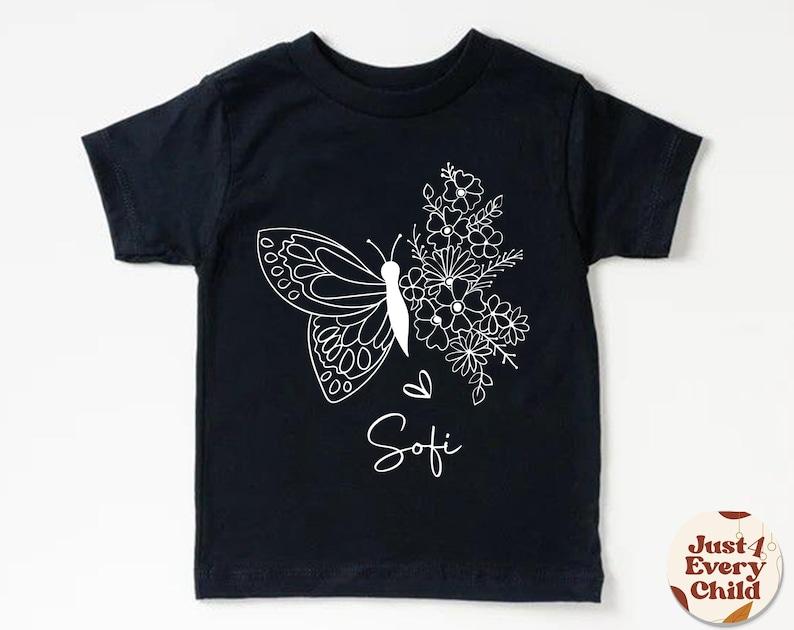 Butterfly T-Shirt, Inspirational Kids T-Shirt, Gift for Kids, Transformed Shirt, Kids s Christian Shirt 150
