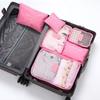 6Pcs/Set Space Saving Travel Storage Bag Set Large Capacity Luggage Storage Bags Set  Vacation