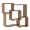 Wall Hanging Shelf, Bookcase - Hanna white