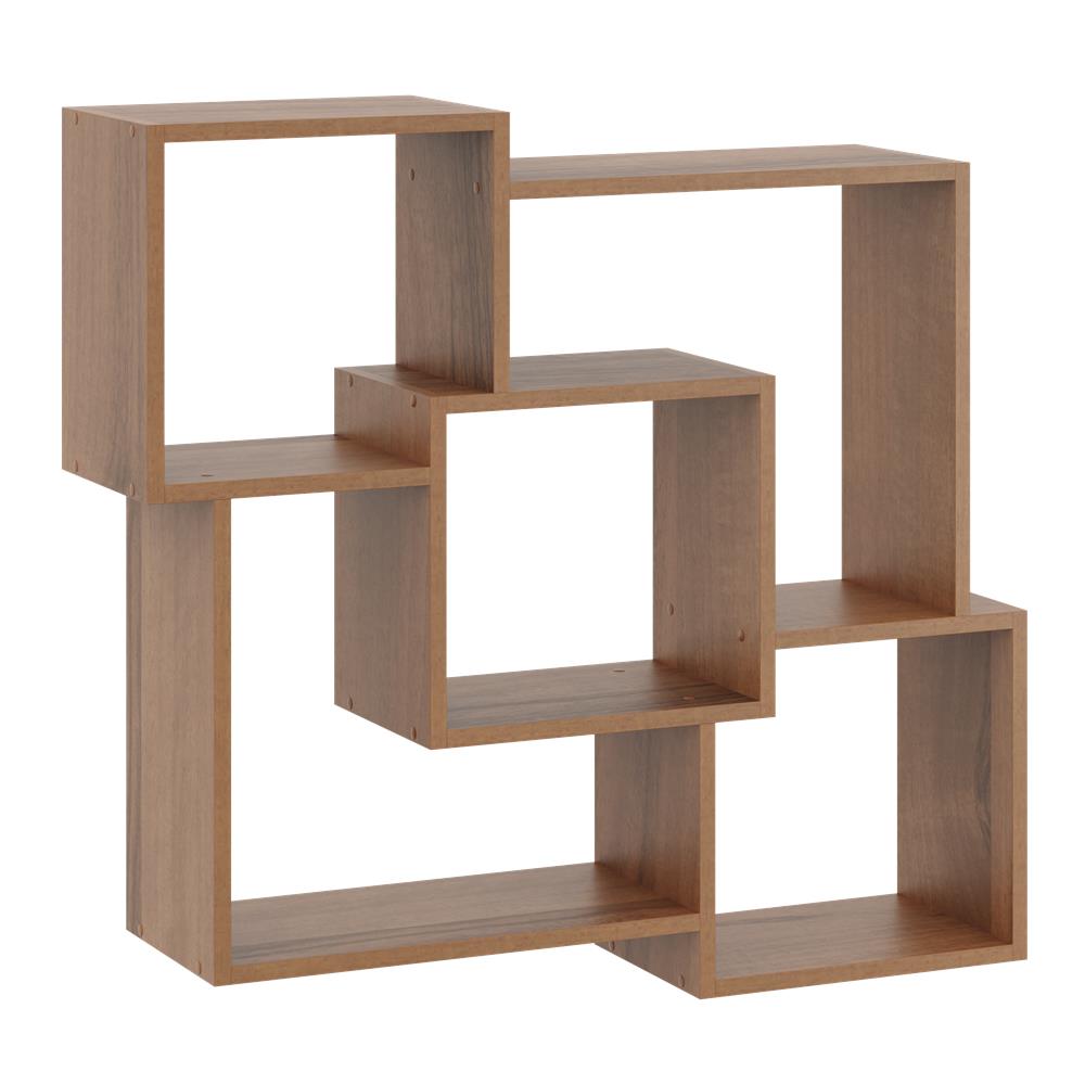 Wall Hanging Shelf, Bookcase - Hanna white