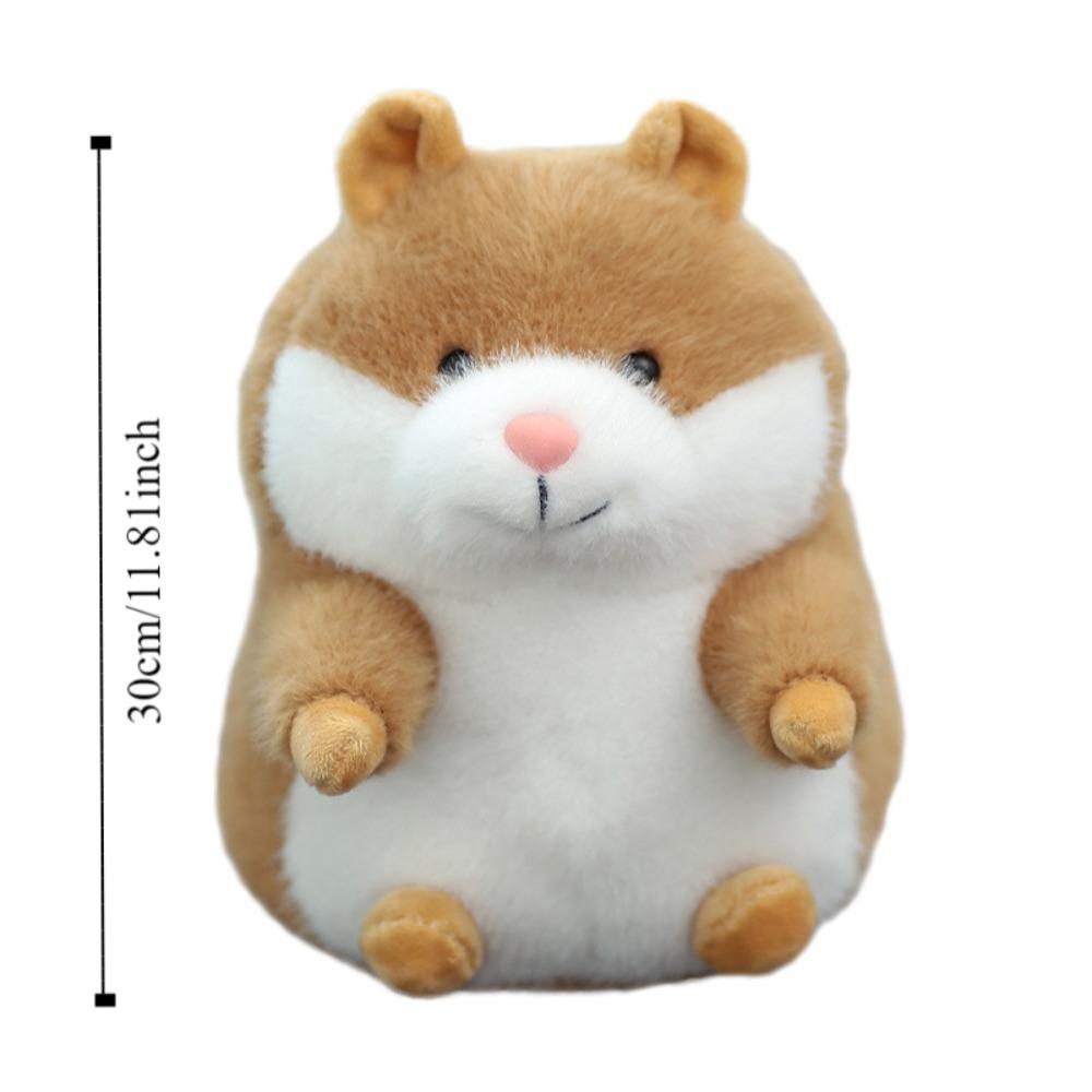 PP Cotton Hamster Plush Toys Soft Hamster Stuffed Toy Animal Mouse Plush Pillow  Decorate Present