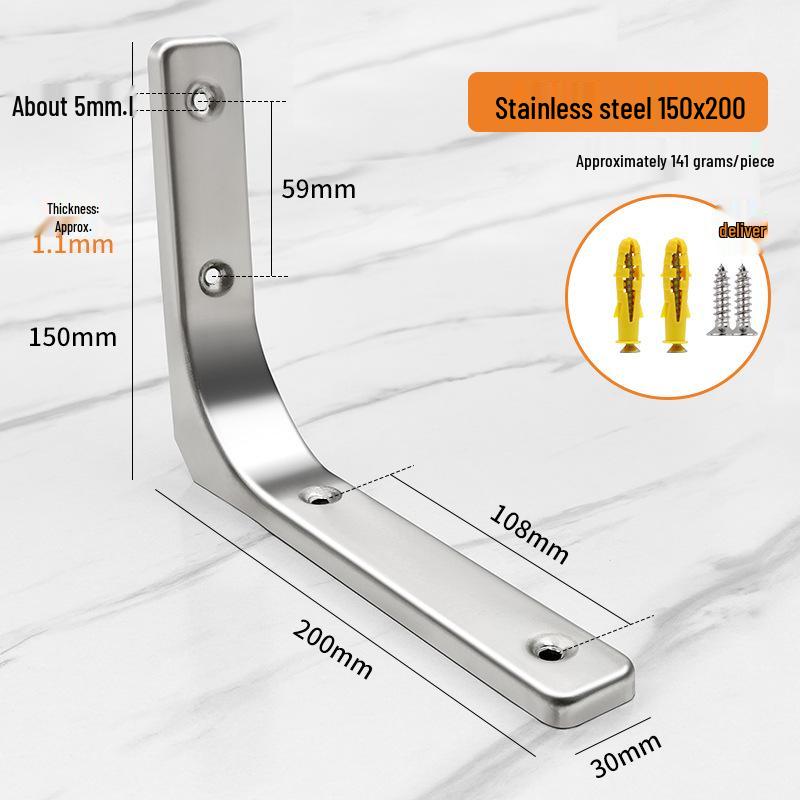 

Изогнутый треугольный настенный кронштейн из нержавеющей стали
