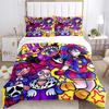 3Pcs Colorful Cartoon Characters Bedding Sets For All Sizes New 3D Printed Bed Cover Comforter Duvet Cover Pillowcase Bedroom Decoration