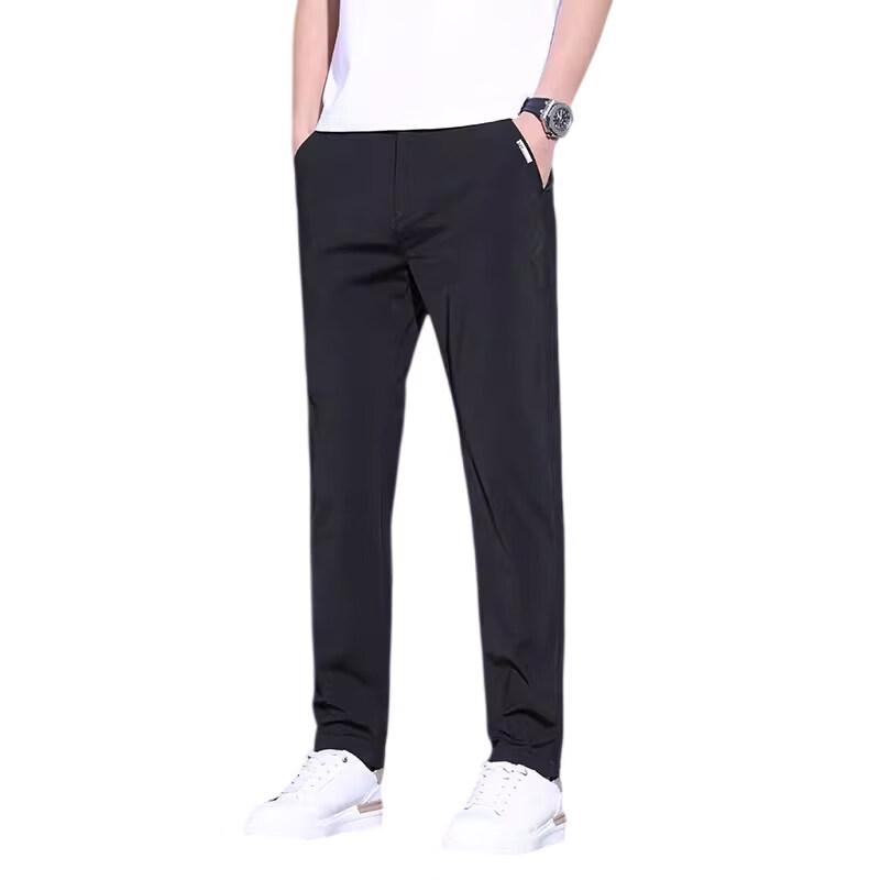 Pierre Cardin Men's Summer Slim Straight Casual Trousers