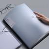 5Pcs Data Book A4 Transparent Insert Folder Picture Book Storage Folder, Multi-layer Large-capacity Classified Office Folder Holiday Gift Novelty St