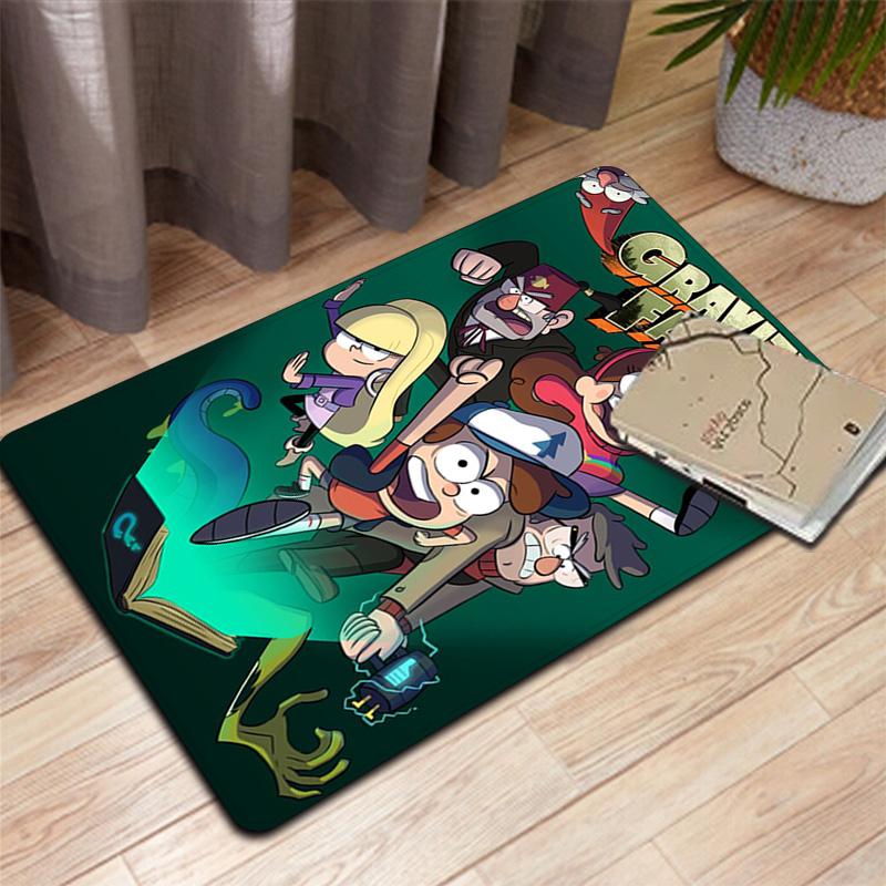 Gravity Falls Rug Floor Mat for Living Room or Bedroom Soft and Comfortable Carpet a Gift for Birthday and Holiday.