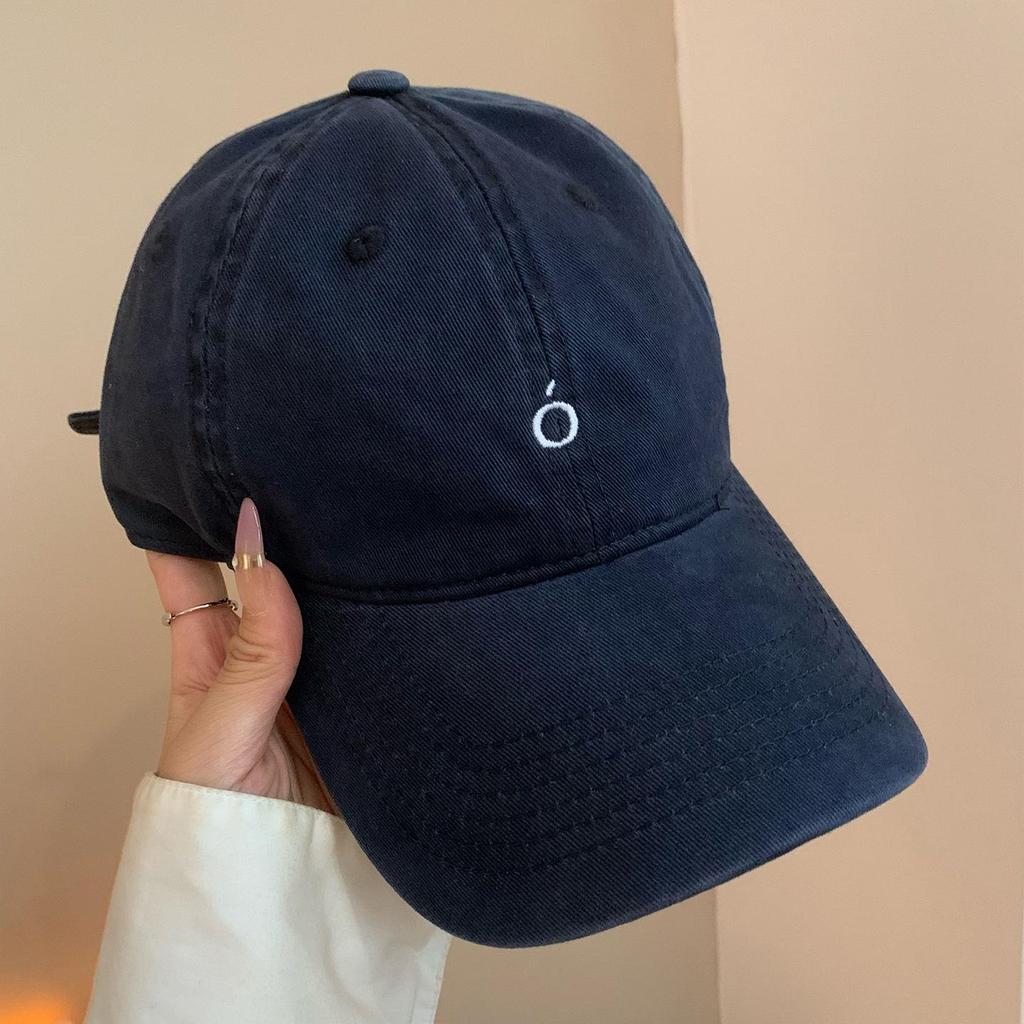 Versatile 2025 Women's Korean Style Baseball Cap: Soft Top Outdoor Sun Hat with Trendy Duckbill Design for Larger Head Size.