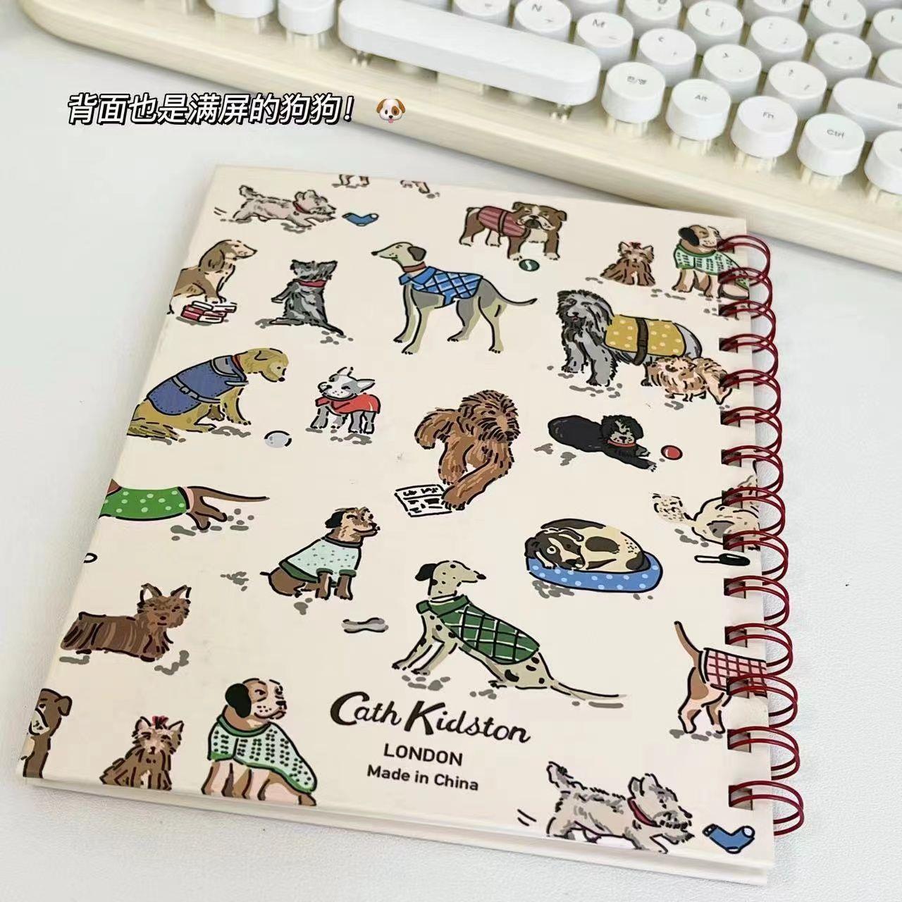 Cute Creative Animal Dog Spiral Notebook Daily Use Lined A5 Notebook 1pcs