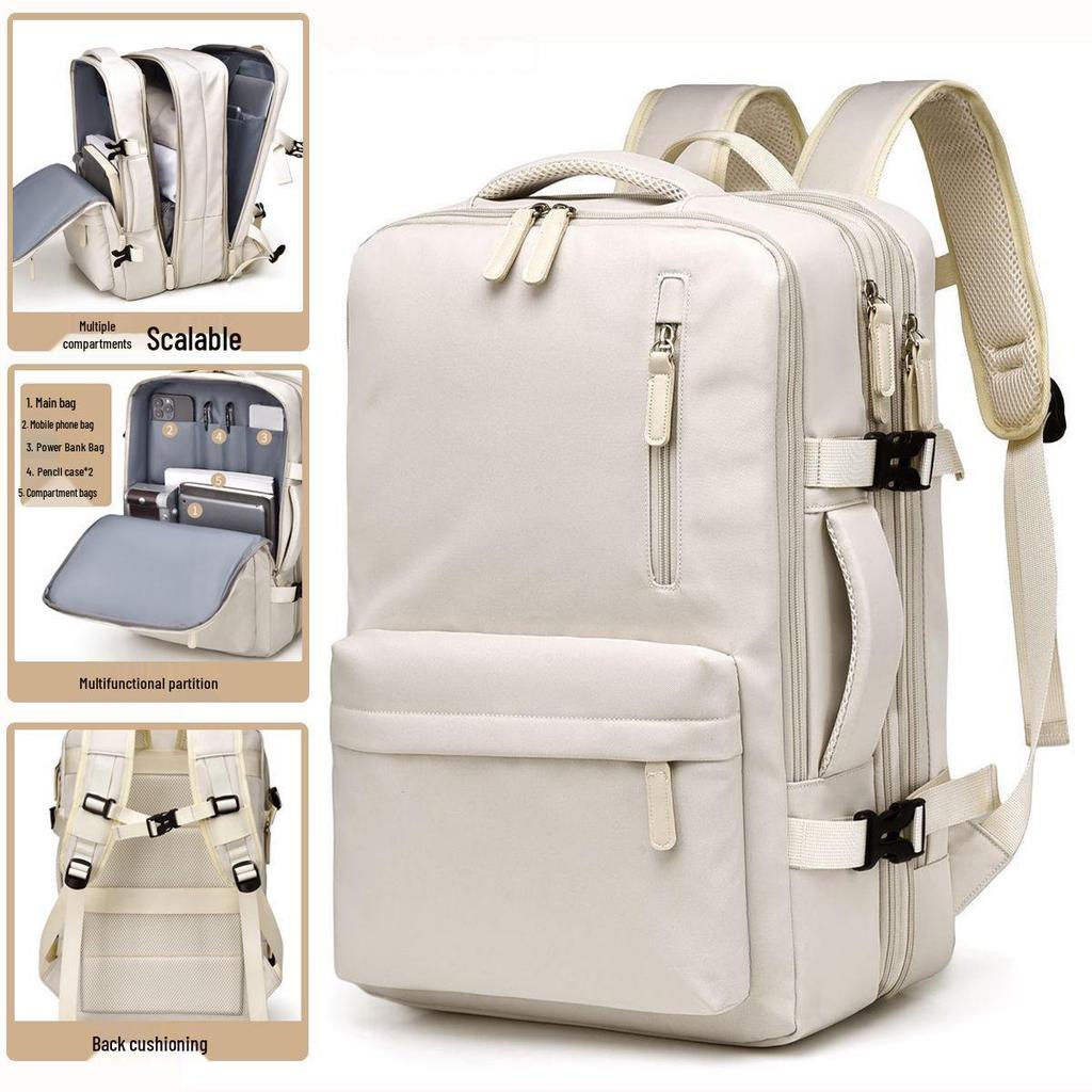 Lightweight, Large-Capacity Multifunctional Travel Backpack for Men & Women - Ideal for Short & Business Trips