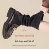 Women's Knitted Leg Warmers – Cozy Scrunch Style for Autumn and Winter, Knee and Ankle Coverage