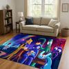 HD R-Rainbow Friends Game Cartoon Living Room Non-Slip Area Rug Carpet for Bedroom Playroom Sofa,Easy Clean Home Decor Doormat
