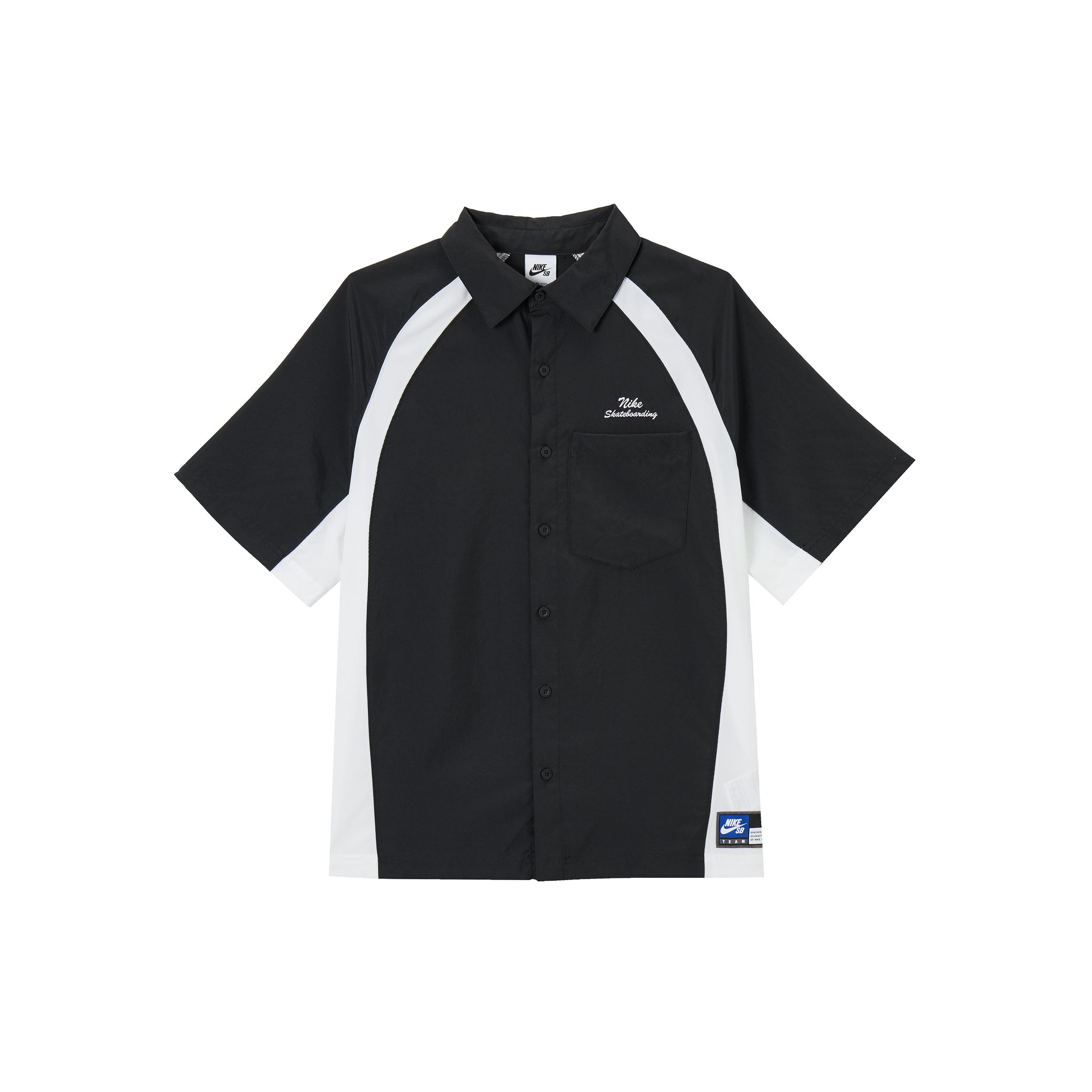 Мужская футболка Nike Dri Fit SB Черно-белая HJ2959-010 M