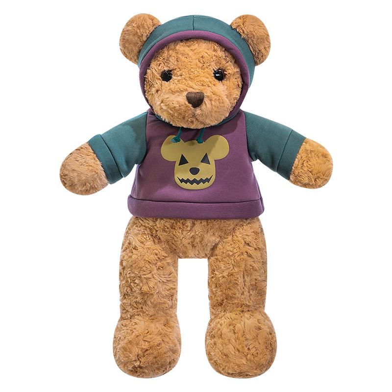 Ugly and Cute Violent Bear Doll Dressed In Big Bears and Accompany Pillows for Boys Funny Toys Night Market Circle Gifts