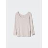 Uniqlo Japan HeaTTech U Neck T 8 Min Sleeve