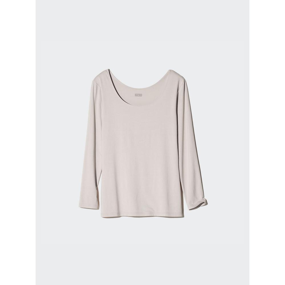Uniqlo Japan HeaTTech U Neck T 8 Min Sleeve