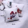 Mini Weihnachtskissen Weiche Passform Puppenhaus Schlafzimmer Arbeitszimmer kawaii Mini Baum Auslage DIY Geschenk Miniatur Dekoration Weihnachtsdeko